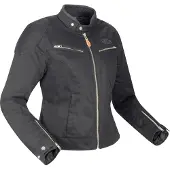 Segura Tina Damen Motorrad Textiljacke, schwarz, 40