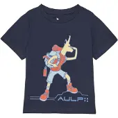 Aulp T-Shirt Timon Dunkelblau Regular Fit