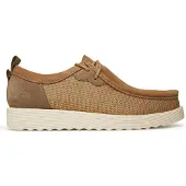 Clarks Herren Premium Ftr2lo Wallabee Schuhe Dark Sand Combi
