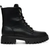 GUESS Schnürstiefeletten FLTFNA ELE10 Schwarz 39