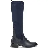 Caprice Damen Stiefel Langschaft Reißverschluss Blockabsatz modisch 9-25514-41, Größe:41 EU, Farbe:Blau