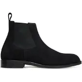BOSS Chelsea Boots aus Veloursleder mit elastischen Einsätzen Grösse 43