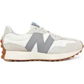 New Balance U327LT Damen-Sneaker in Weiß – Veloursleder