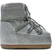 Moon Boot Winterstiefel - Icon Low Glitter - Silber - - 36/38 - Winterstiefel