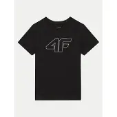 4F T-Shirt 4FJWMM00TTSHF1803 Schwarz Regular Fit 152