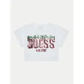 GUESS T-Shirt J5RI10 K8HM4 Weiß Regular Fit