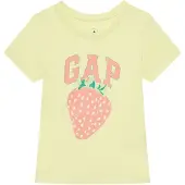 Gap T-Shirt 710285-03 Gelb Regular Fit