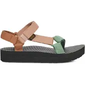 Teva Midform Univ Open Toe Gemina Maple Strap Damen Vegane Sandalen in Braun – 3 UK - 36 EU - 5 US / Brown