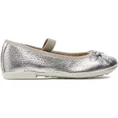 Geox Ballerinas Jr Plie' J4555D 00044 C1007 M Silberfarben 26