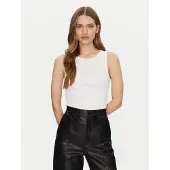 GUESS Top W5GP06 KCS10 Weiß Regular Fit
