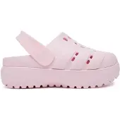 Adidas Adilette Platform Clogs Clear Pink (Women's) - EU 42