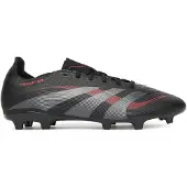 Adidas Herren - Predator League Stealth Victory Pack FG/MG Fußballschuhe für Feste und Mehrere Böden - Core Schwarz/Grey Four/Lucid Rot
