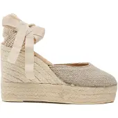 MANEBI' Espadrilles Wedge Espadrilles O 7.1 WV Beige