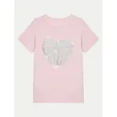 GUESS T-Shirt K5RI02 K6YW4 Rosa Regular Fit