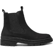 Tamaris Damenhalbschuhe 1-25436-41, schwarz, Größe 38