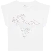 GUESS T-Shirt J5GI32 K8HM4 Weiß Regular Fit