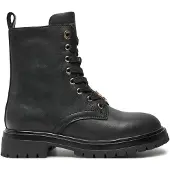 Tommy Hilfiger Schnürstiefeletten Lace Up Bootie T3A5-33568-0092 M Schwarz