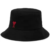 AMI PARIS Hut UHA246.AW0041 Schwarz