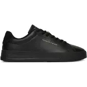 Tommy Hilfiger TH Court LTH Herrenschuhe Freizeitschuhe sportlicher Schnürer Schwarz Freizeit