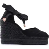 Castañer Espadrilles Carina C/8ED/001 020966-100 Schwarz