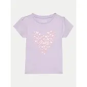 GUESS T-Shirt A4GI01 K6YW4 Violett Regular Fit 74