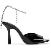 Eva Minge Sandalen STEPHANIE-V1051L-01 Schwarz