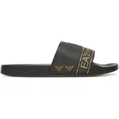Emporio Armani Pantoletten 7X000110 AF15128 MC139 Schwarz
