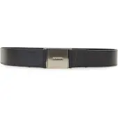 Calvin Klein Damengürtel Logo Plaque Elasticated Belt 3.0 K60K612931 Schwarz 115