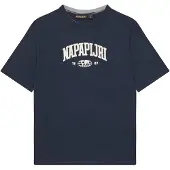 Napapijri T-Shirt S-Inot NP0A891F D Dunkelblau Regular Fit