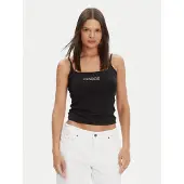 GUESS Top V5GP22 J1314 Schwarz Regular Fit