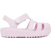 Crocs Sandalen Kleinkinder Classic Fisherman Pink Milk-Schuhgröße 20 - 21
