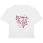 GUESS T-Shirt J5YI35 K6YW4 Weiß Regular Fit