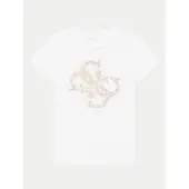 GUESS T-Shirt J5GI02 K6YW4 Weiß Regular Fit
