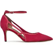 Tamaris Damen Pumps Leder offener Schnitt spitz Stiletto 1-22436-44, Größe:37 EU, Farbe:Pink