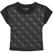 GUESS T-Shirt J5YI37 K6YW4 Schwarz Regular Fit
