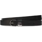 Calvin Klein Damengürtel Ck Loop Rnd Buckle 2.5_Smooth K60K612936 Schwarz