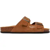 Pepe Jeans Bio Suede Sandalen Braun EU 45 Mann Braun EU 45