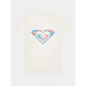Roxy T-Shirt Day And Night ERGZT03954 Weiß Regular Fit