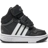 Adidas Scarpe Hoops Mid Jr GW0408 Pullunder Größe: 21,