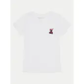 GUESS T-Shirt J5RI44 J1314 Weiß Regular Fit 140