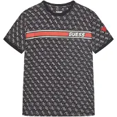 GUESS T-Shirt L4YI47 J1314 Schwarz Regular Fit 116