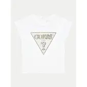 GUESS T-Shirt K5GI12 K6YW4 Weiß Boxy Fit