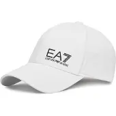 Emporio Armani Unisex. 7X000005_AF11989 Baseballkappe weiß (M), Lässig, Baumwolle