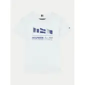 Tommy Hilfiger T-Shirt KB0KB09350 S Weiß Regular Fit