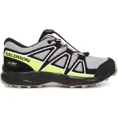 Salomon Kinder Trekkinghalbschuhe SHOES SPEEDCROSS WP J Alloy/Black/Grgeck