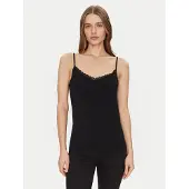 Triumph Top Feel Of Cotton 10224994 Schwarz Slim Fit 38