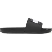 Tommy Hilfiger Pantoletten Pool Slide Ess EM0EM01191 Schwarz