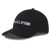 Tommy Hilfiger Cap Th Monotype Soft 6 Panel Cap AM0AM12154 Schwarz