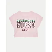 GUESS T-Shirt J5RI10 K8HM4 Rosa Regular Fit