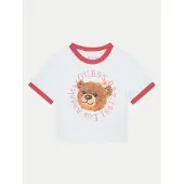 GUESS T-Shirt J5RI41 K6YW4 Weiß Regular Fit